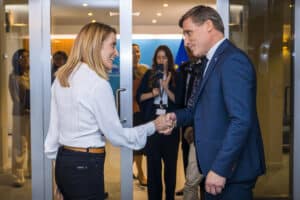 Cese Oliver Röpke Roberta Metsola