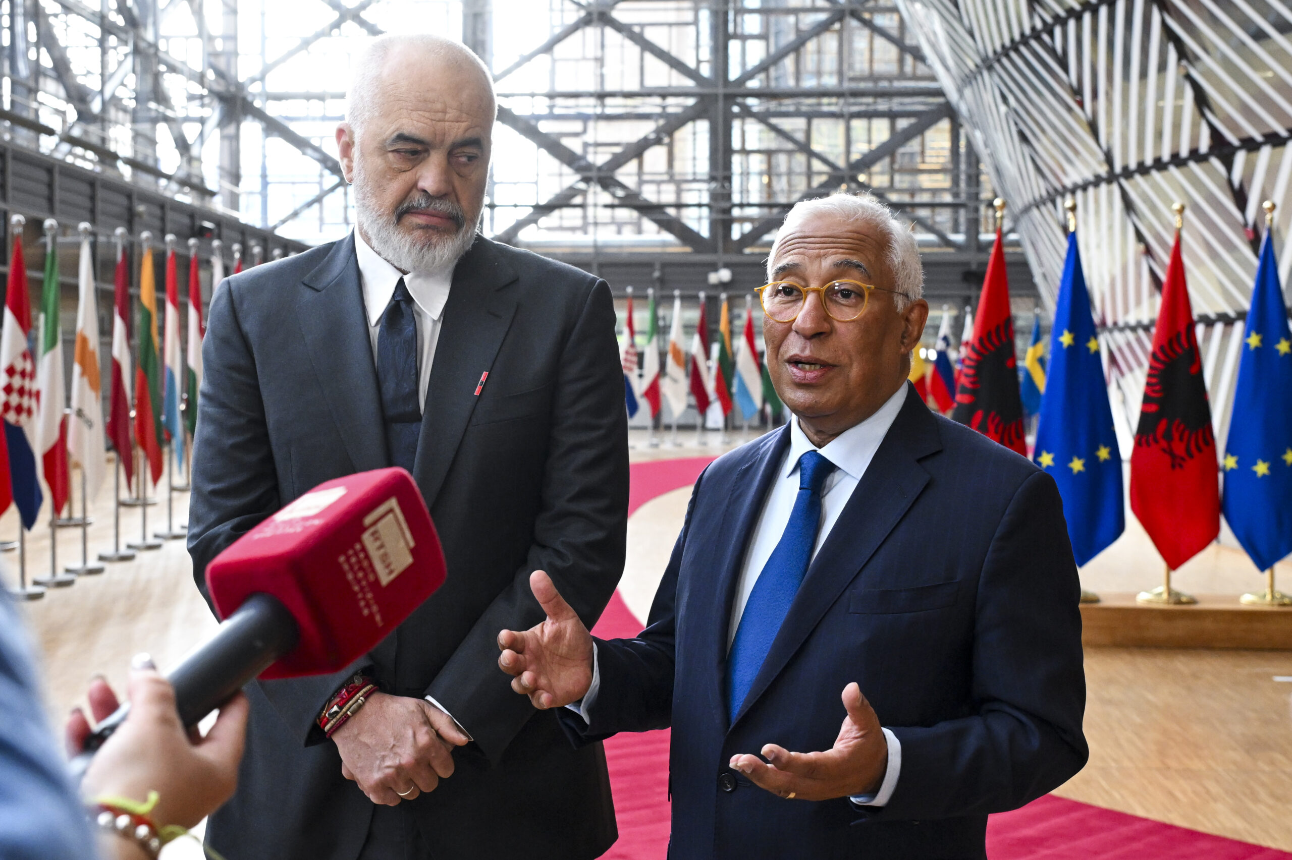 Edi Rama e Antonio Costa
